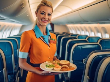Disabled-Friendly Aircraft Meal and Beverage Services